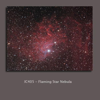 IC405 shot with QHY8 ALCCD6c and 8" Newtonian