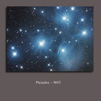 M45 shot with QHY8 ALCCD6c and 8" Newtonian