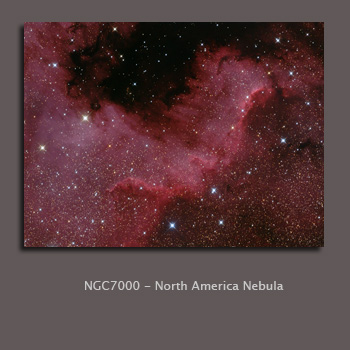 NGC7000 North America Nebula Cirrus with QHY8