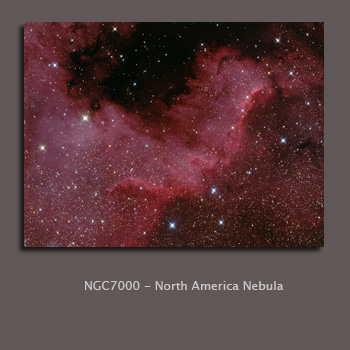 NGC7000 North America Nebula Cirrus with QHY8