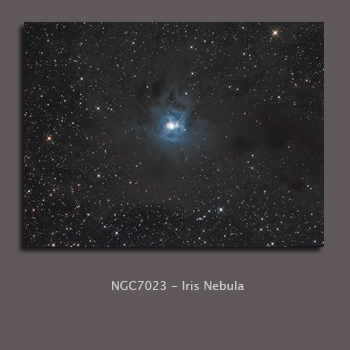 NGC7023 shot with QHY8 ALCCD6c and 8" Newtonian